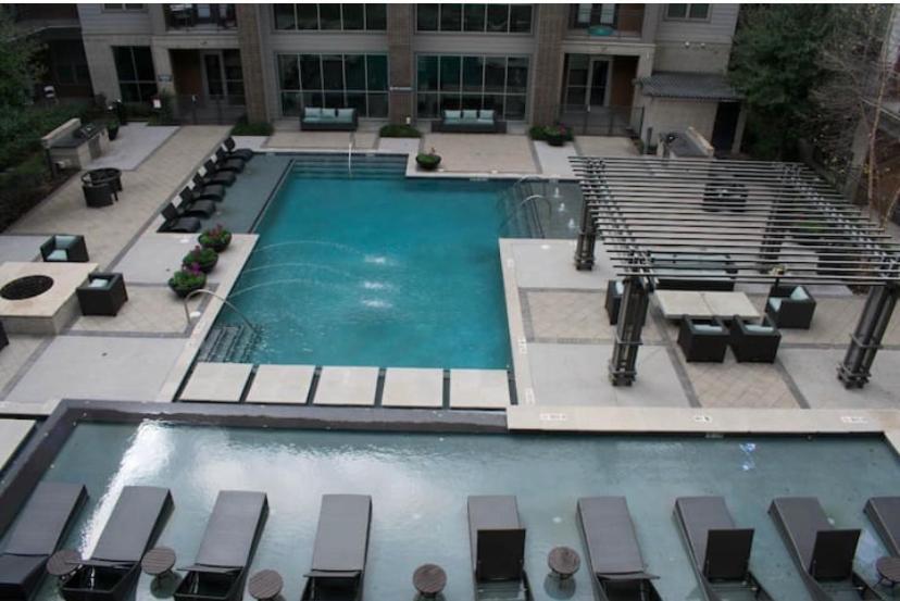 Апартаменты Luxury 1Br Downtown Хьюстон Экстерьер фото